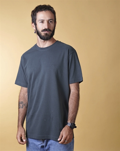 Elsk - Essential Men´s Brushed T-shirt - Stone Green